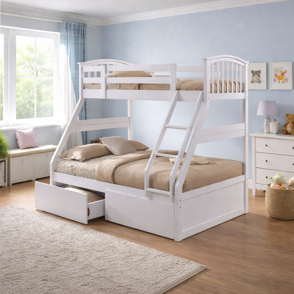 Three Sleeper Bunk Beds: A Guide For Growing Families