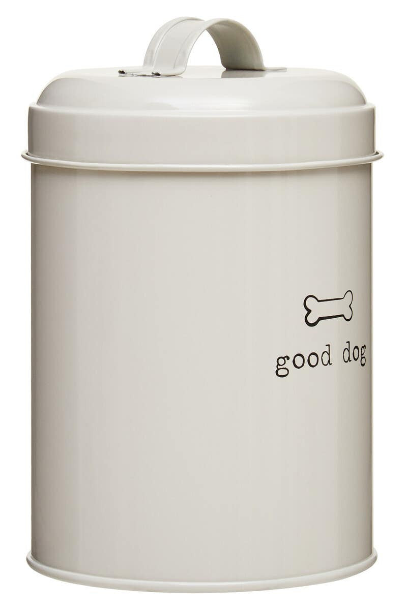 Tinkerbell Pets Grey Dog Food Storage Canister 1.2 Litre