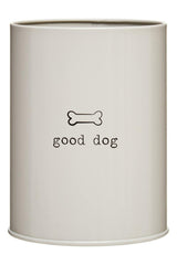 Tinkerbell Pets Grey Dog Food Storage Canister 1.2 Litre