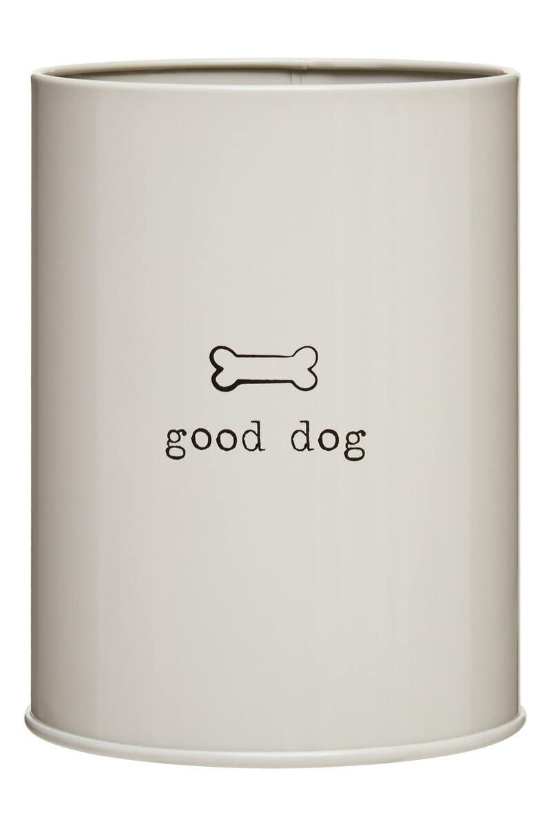 Tinkerbell Pets Grey Dog Food Storage Canister 1.2 Litre
