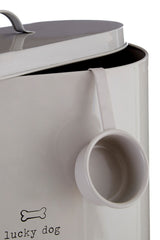 Tinkerbell Pets Lucky Dog Food Storage Bin with Scoop 6.5 Litre