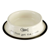 Tinkerbell Pets 0.4Ltr Cat That Got The Cream Bowl