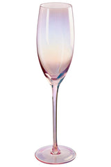 Rhianna Frosted Deco Set Of 4 Champagne Glasses