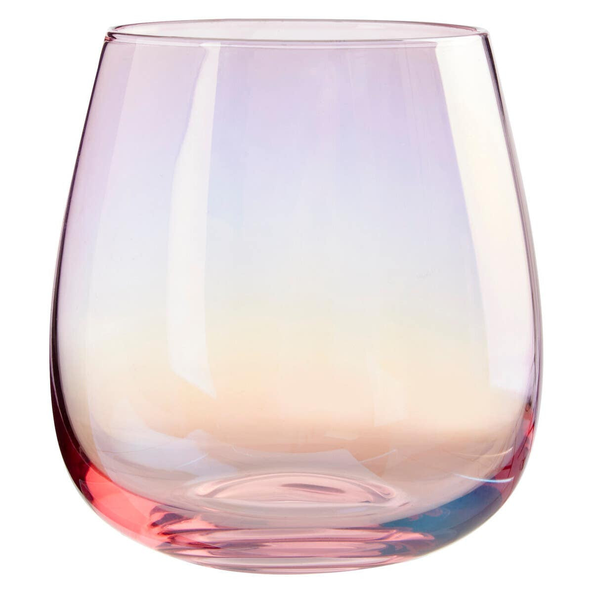 Rhianna Frosted Deco Set Of 4 Tumbler Glasses
