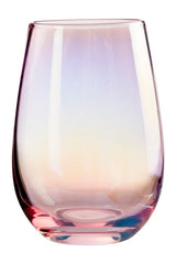 Rhianna Frosted Deco Set Of 4 Hi Ball Glasses