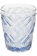 Eve Set Of Four Embossed Blue Tumblers