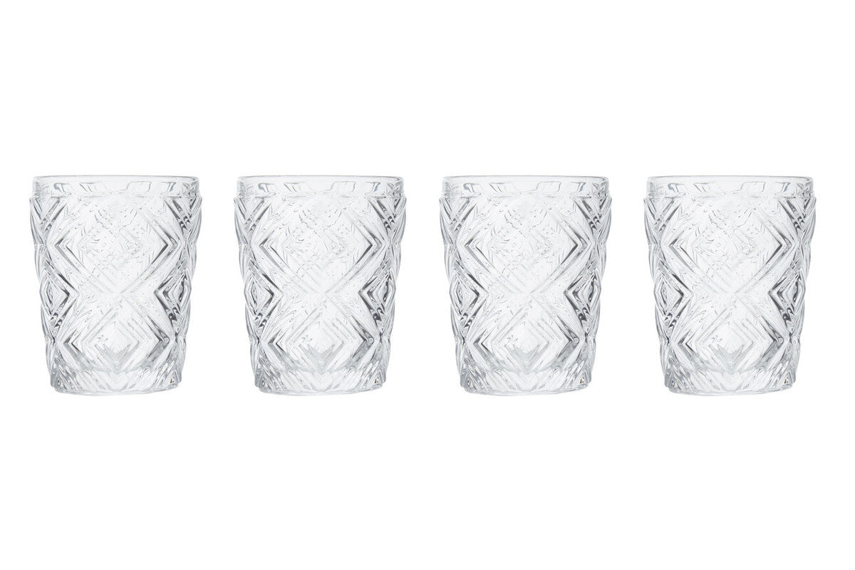 Eve Set Of Four Clear Glass Tumblers