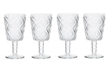 Eve Set Of Four Clear Wine Glasses