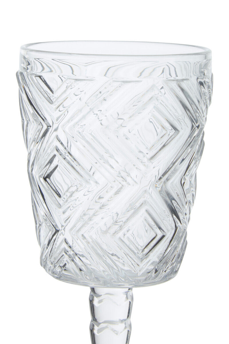 Eve Set Of Four Clear Wine Glasses