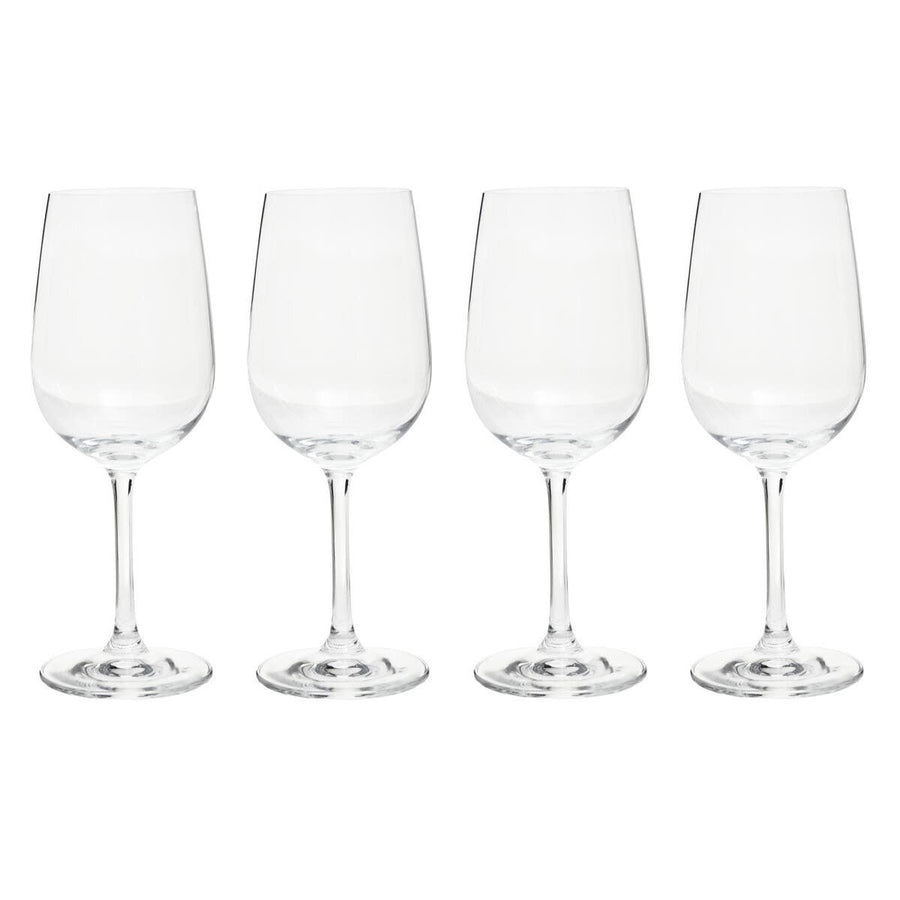 Edward  Set of Four Crystal Wine Glasses