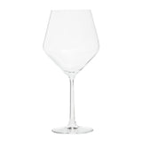Edward Set Of 2 Crystal Burgundy Glasses