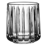 Chicago Set of Four Ribbed Glass Tumblers 300ml