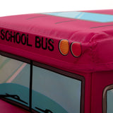 Mia Children's Hot Pink School Bus Box And Seat Storage