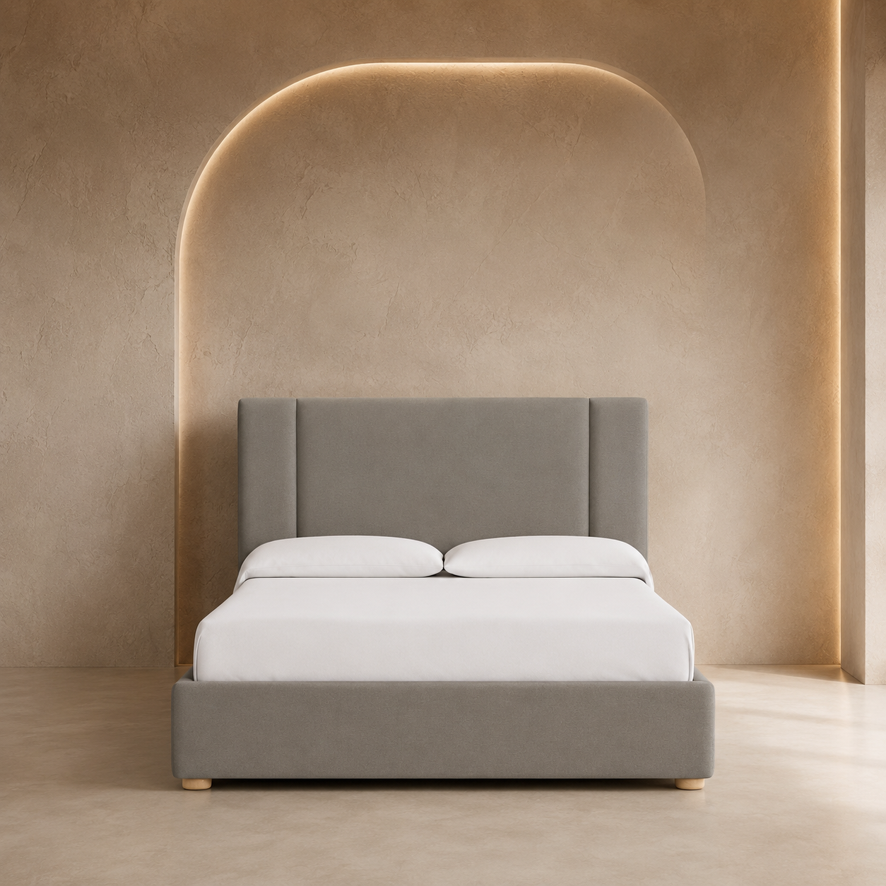 Luke Upholstered Bed - Luke