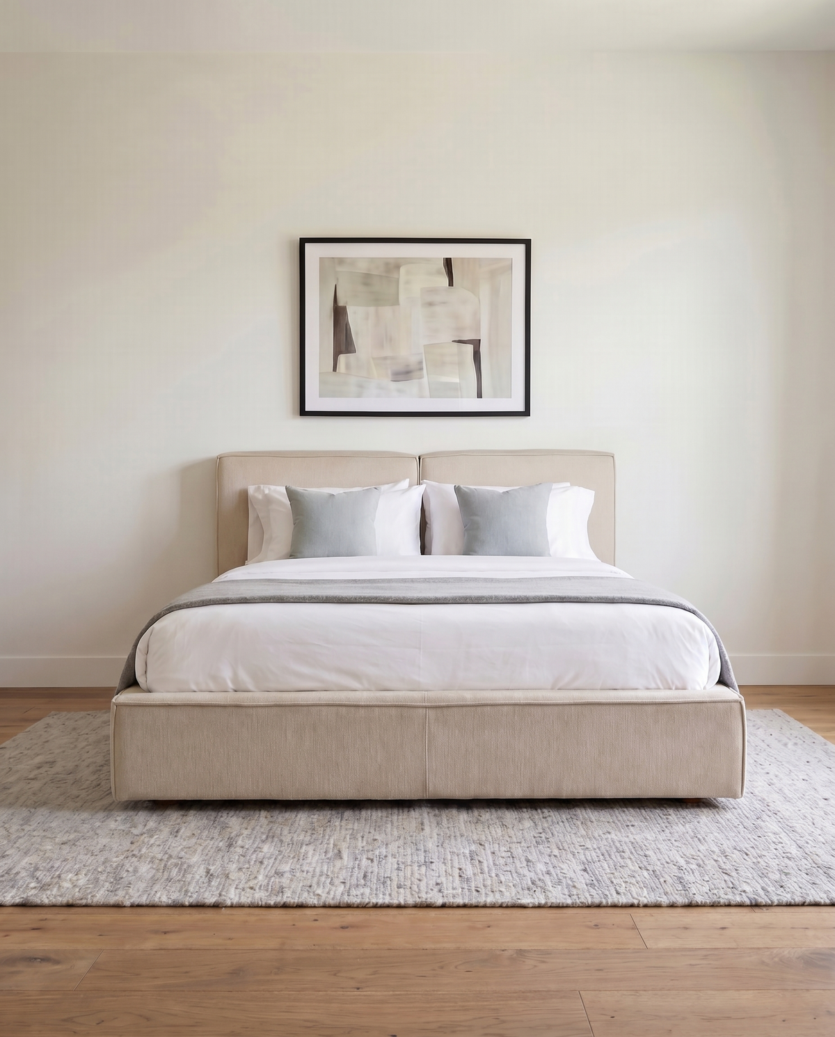 Noah Upholstered Bed - Noah