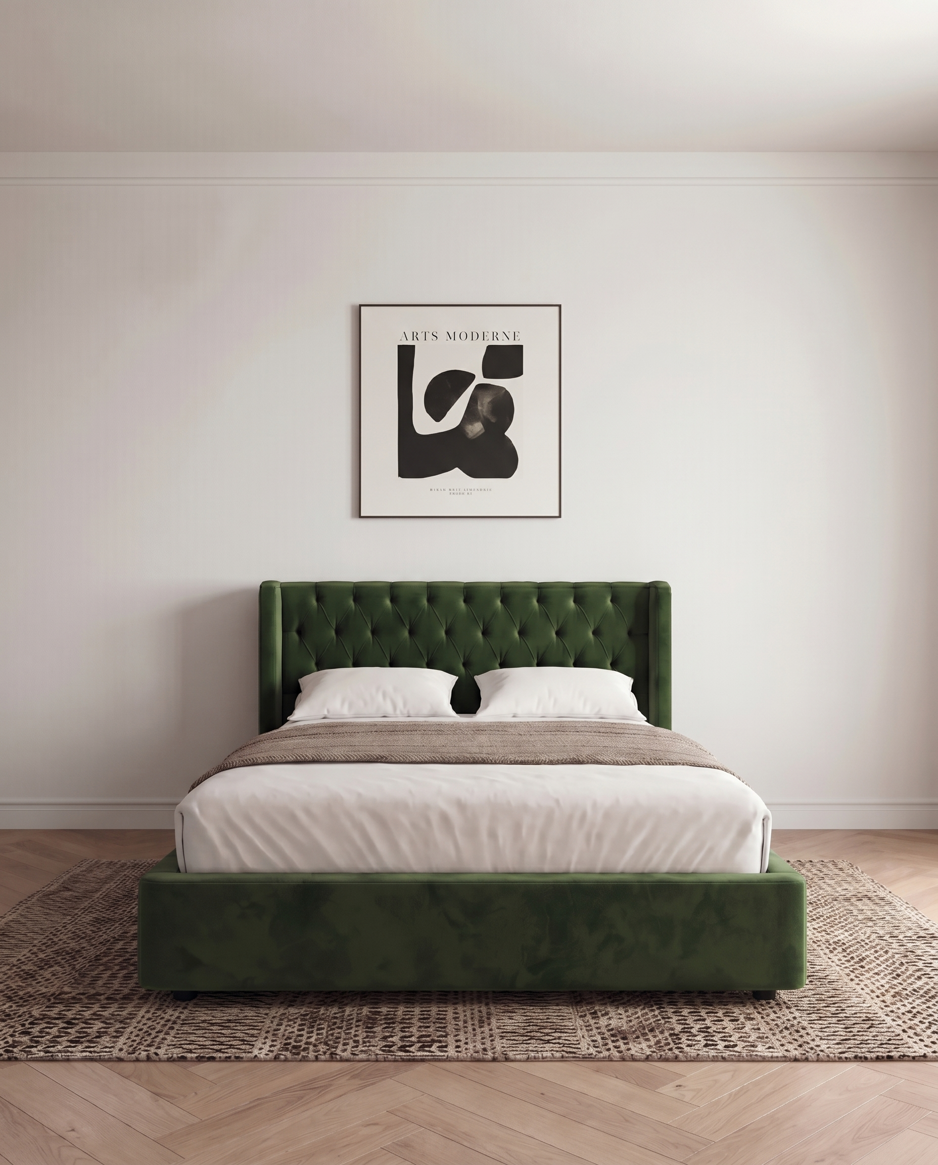 Elijah Upholstered Bed - Elijah