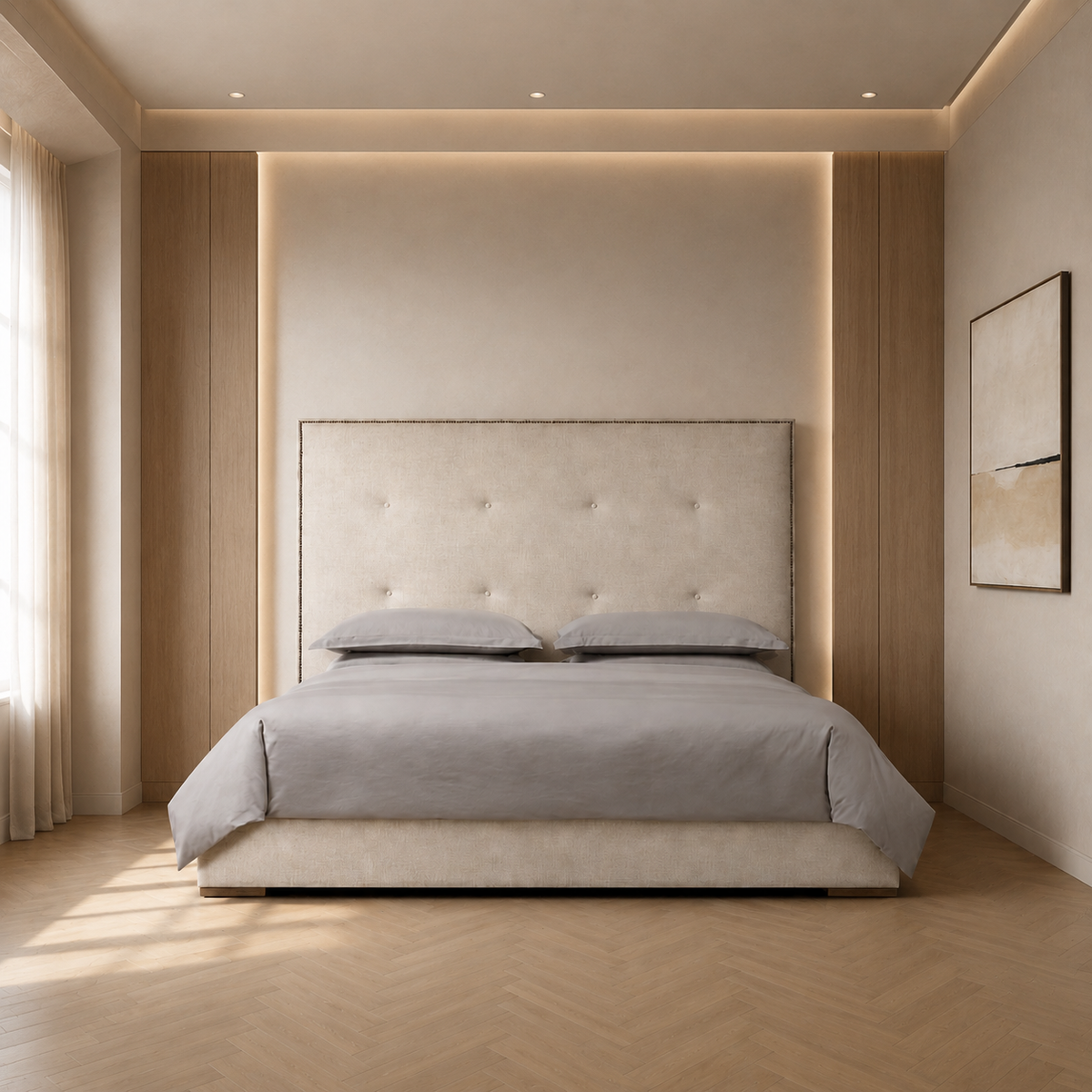 Samuel Upholstered Bed - Samuel