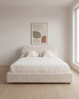 Amos Upholstered Bed - Amos