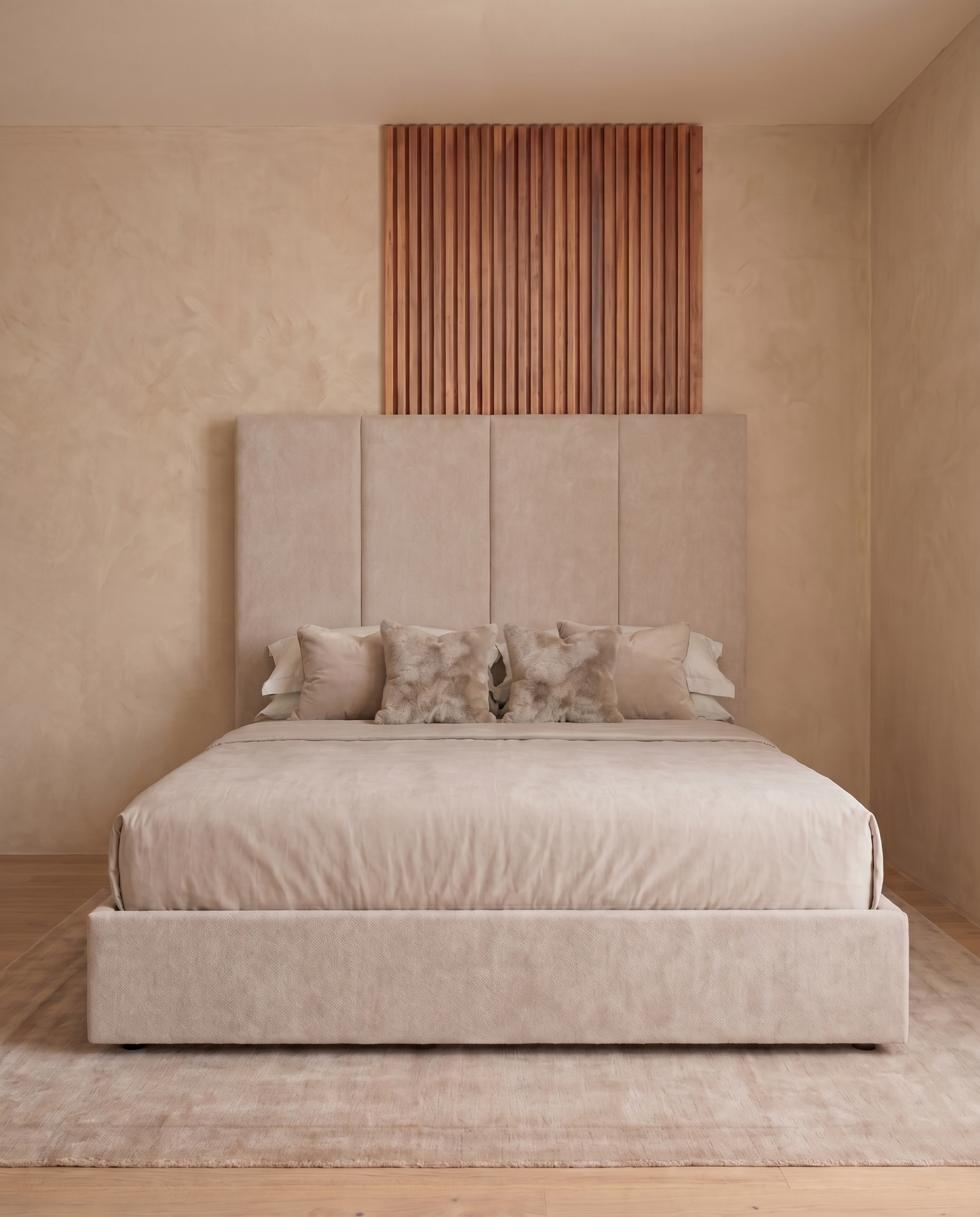 Asher Upholstered Bed - Asher