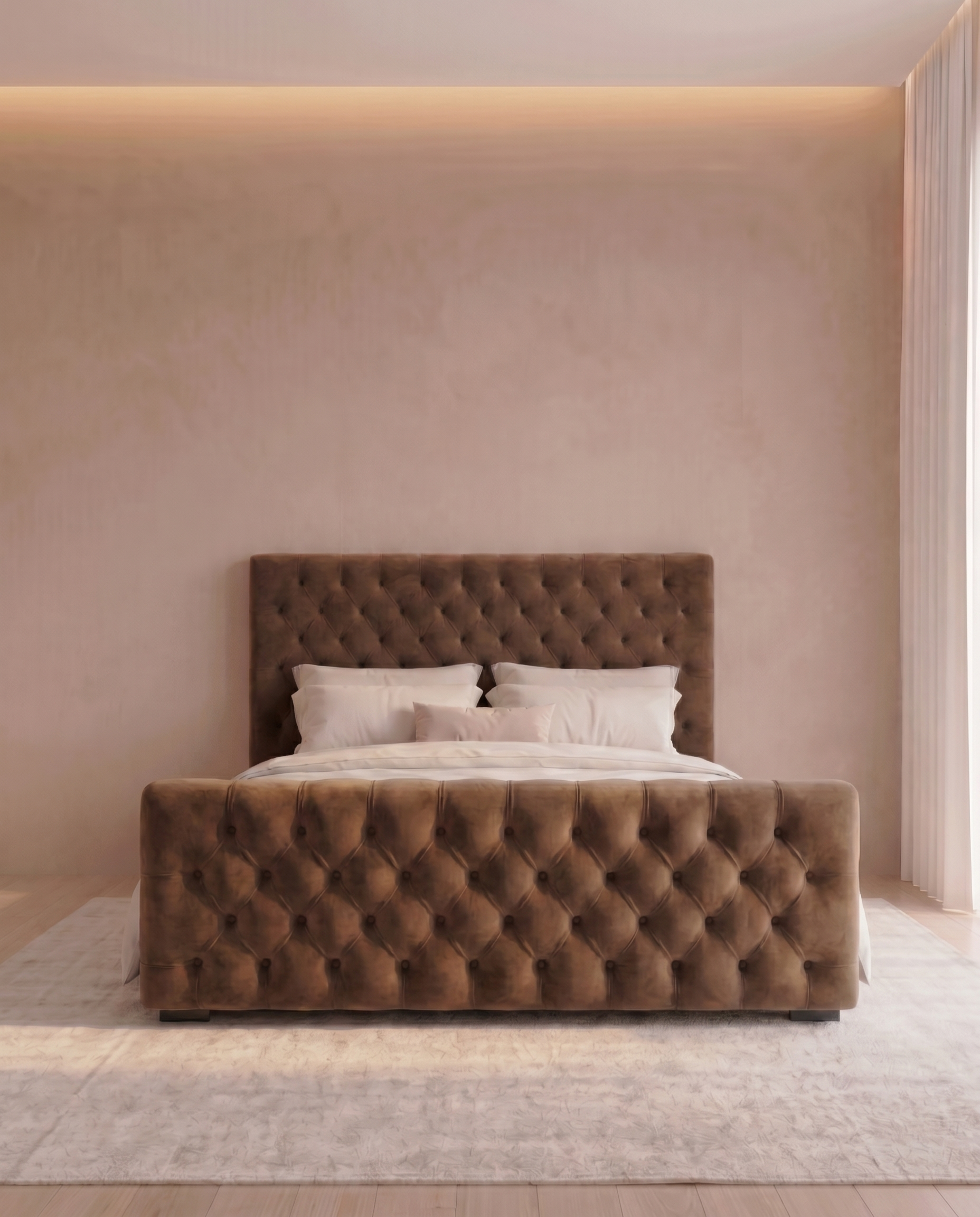 Reuben Royal Ottoman Storage Upholstered Bed - Reuben