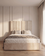 Andrew 4 Panel Wall Upholstered Bed - Andrew