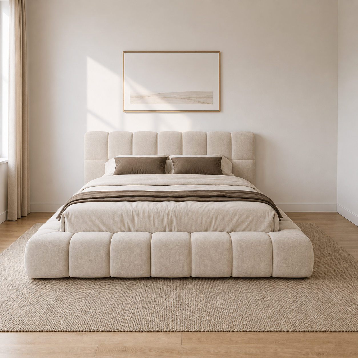 James Upholstered Bed - James