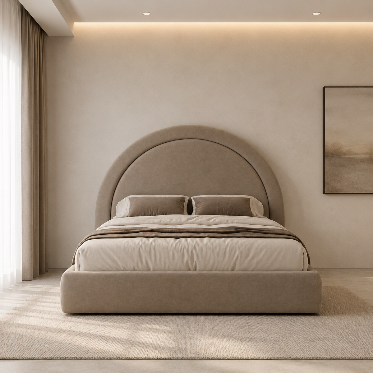 Jude Upholstered Bed - Jude
