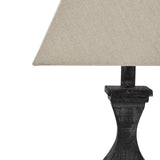 Pauline Fluted Wooden Table Lamp