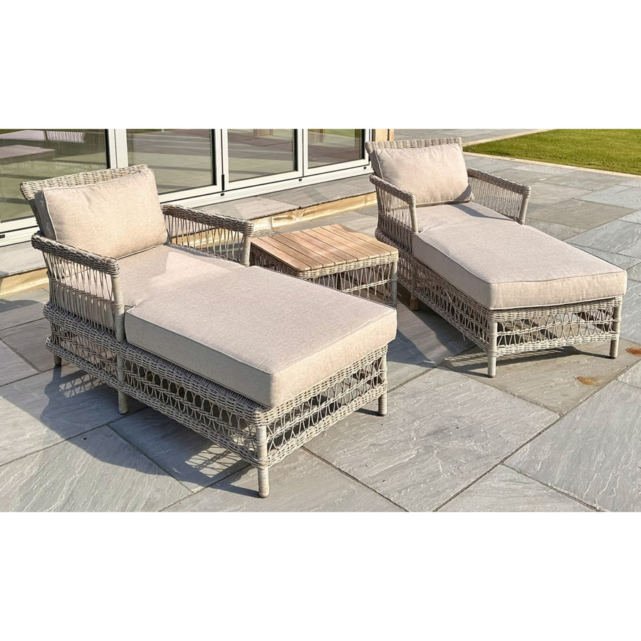 Valence Collection Outdoor Sun Lounger Set