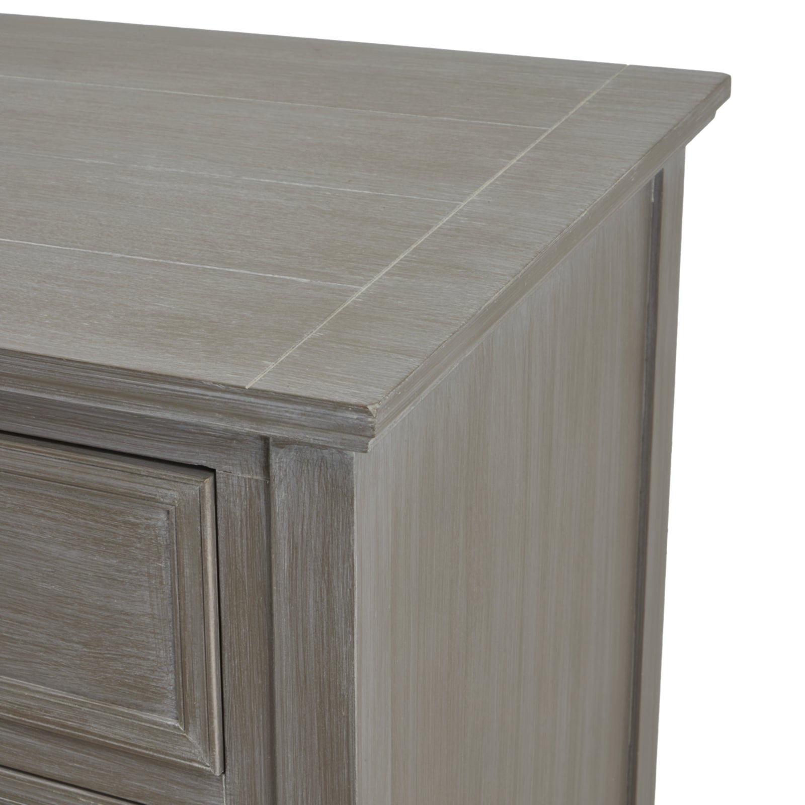 The Tranquil Collection Three Drawer Bedside Table
