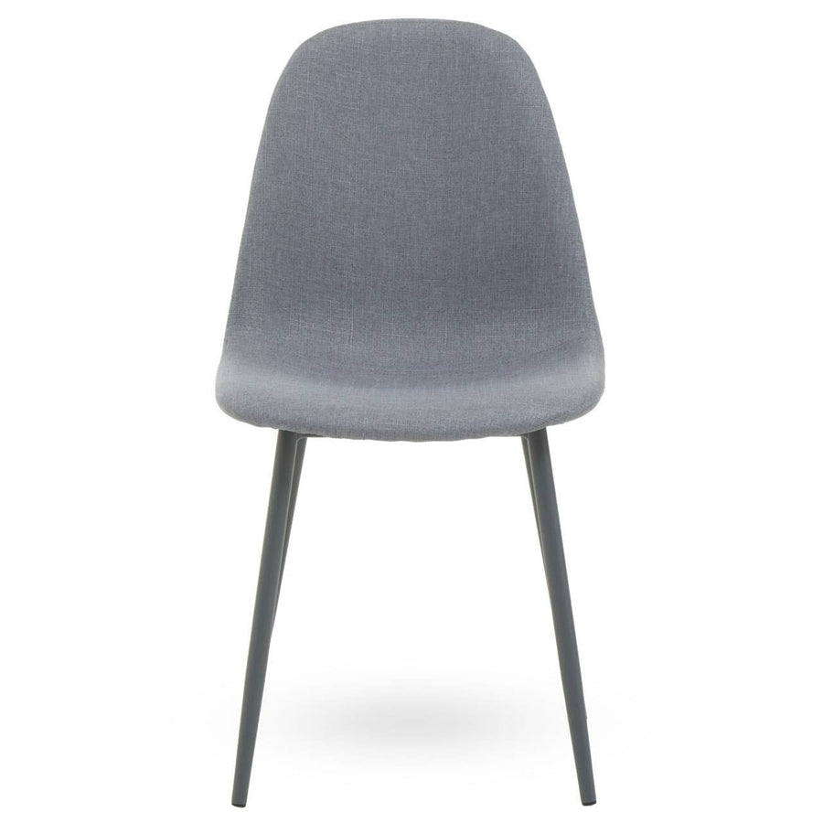 Rhianna Grey Fabric Dining Chair