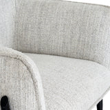 Edward Upholstered Accent Chair Fabric Armchair