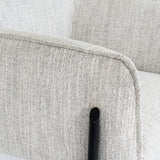 Edward Upholstered Accent Chair Fabric Armchair