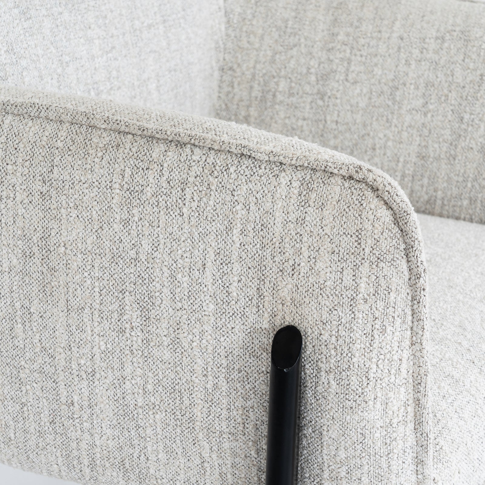Edward Upholstered Accent Chair Fabric Armchair