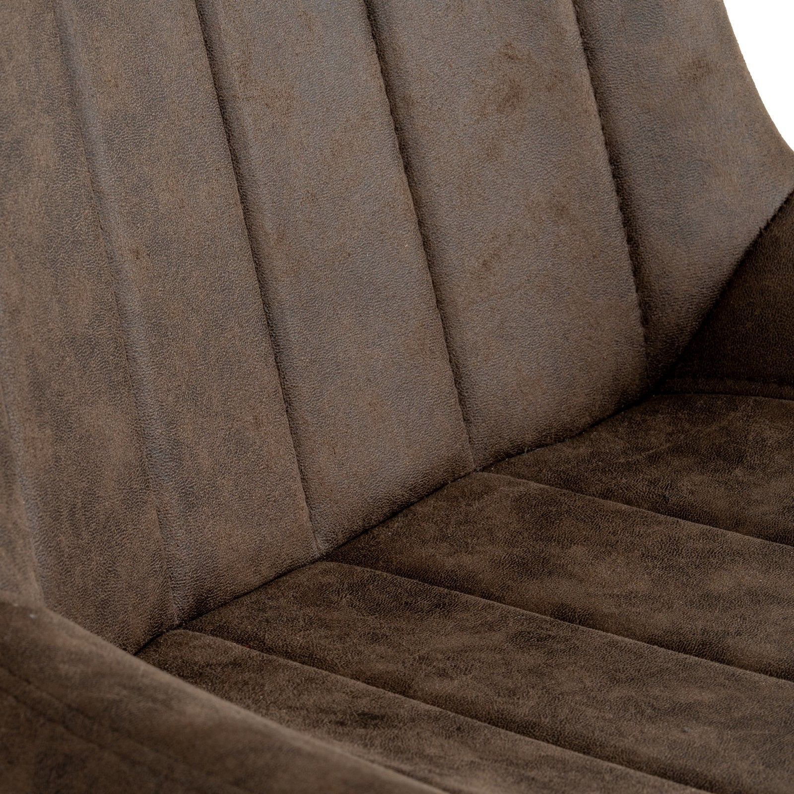 Alder Coffee Swivel Dining Chair