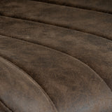 Alder Coffee Swivel Dining Chair