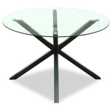 Imola Round Glass Dining Table