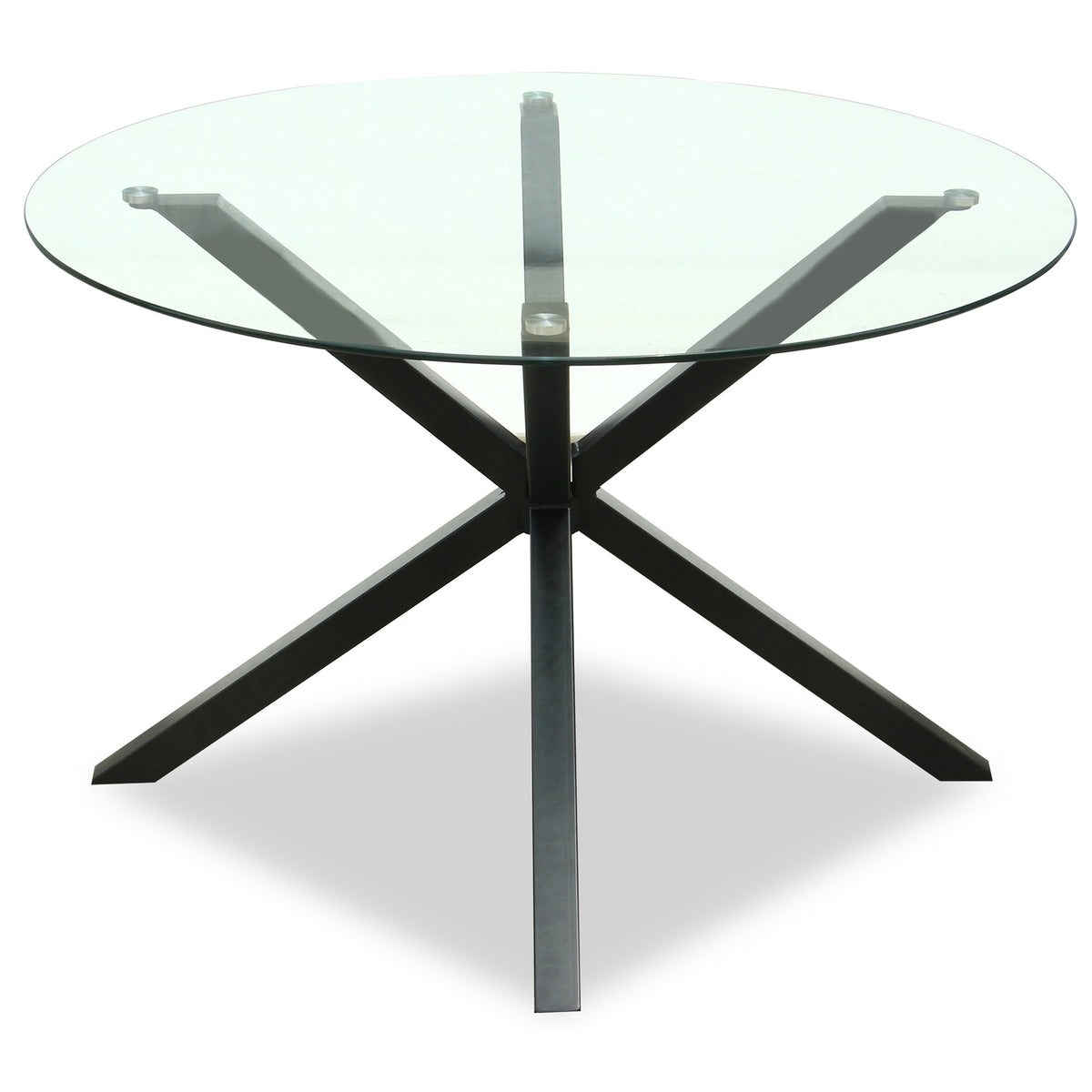 Imola Round Glass Dining Table