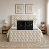 John Chesterfield TV Upholstered Bed - John