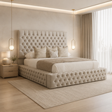 Isaiah Upholstered Bed - Isaiah