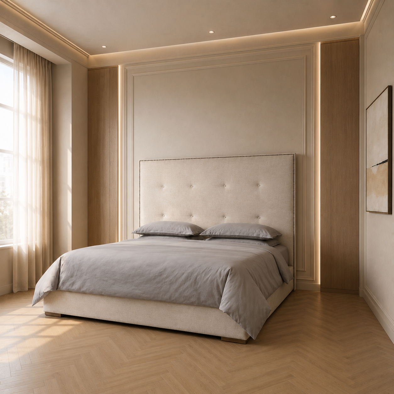 Samuel Upholstered Bed - Samuel