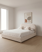 Amos Upholstered Bed - Amos