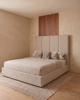 Asher Upholstered Bed - Asher