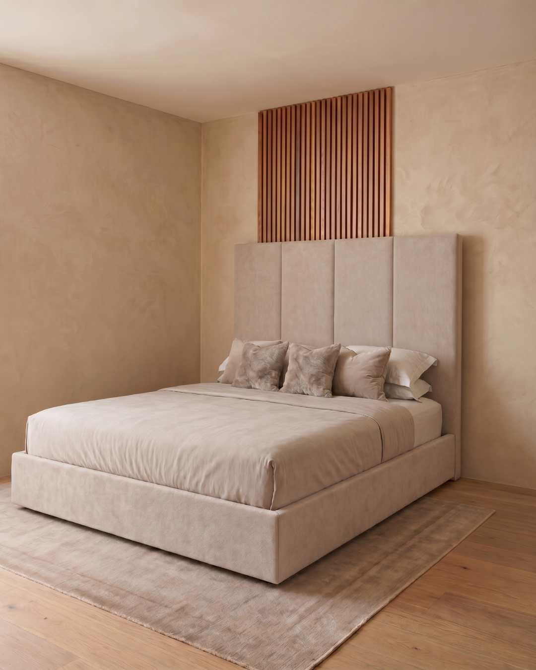 Asher Upholstered Bed - Asher
