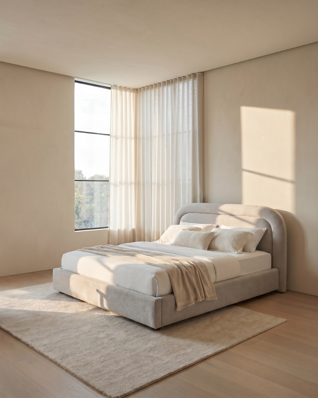 Hezekiah Upholstered Bed - Hezekiah