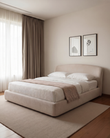 Malachi Upholstered Bed - Malachi
