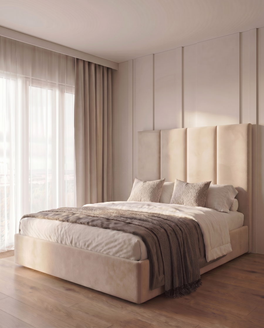 Andrew Modern Premium Upholstered Bed – British Furniture Shop 2026
