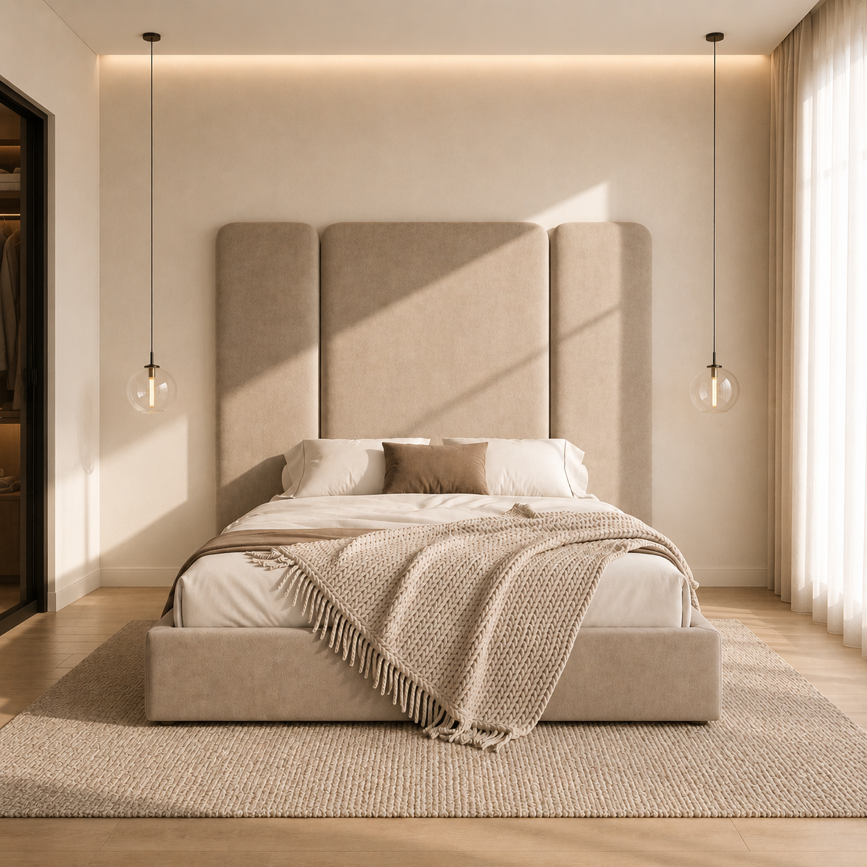 Peter Upholstered Bed - Peter