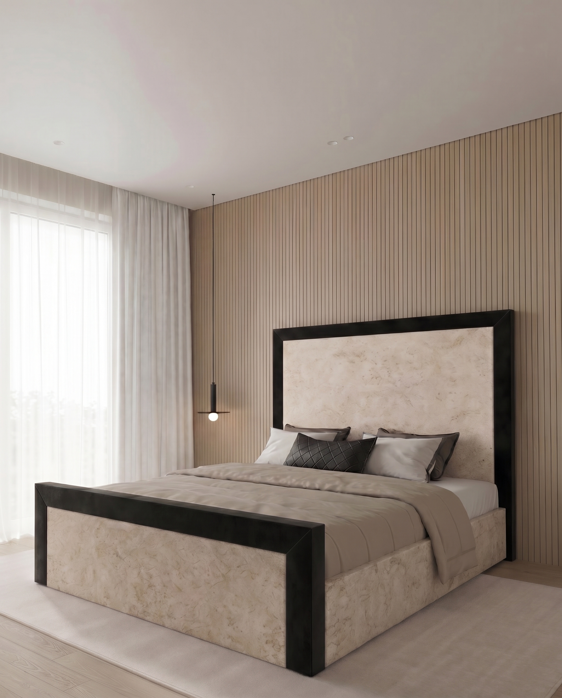 Nicodemus Upholstered Bed - Nicodemus