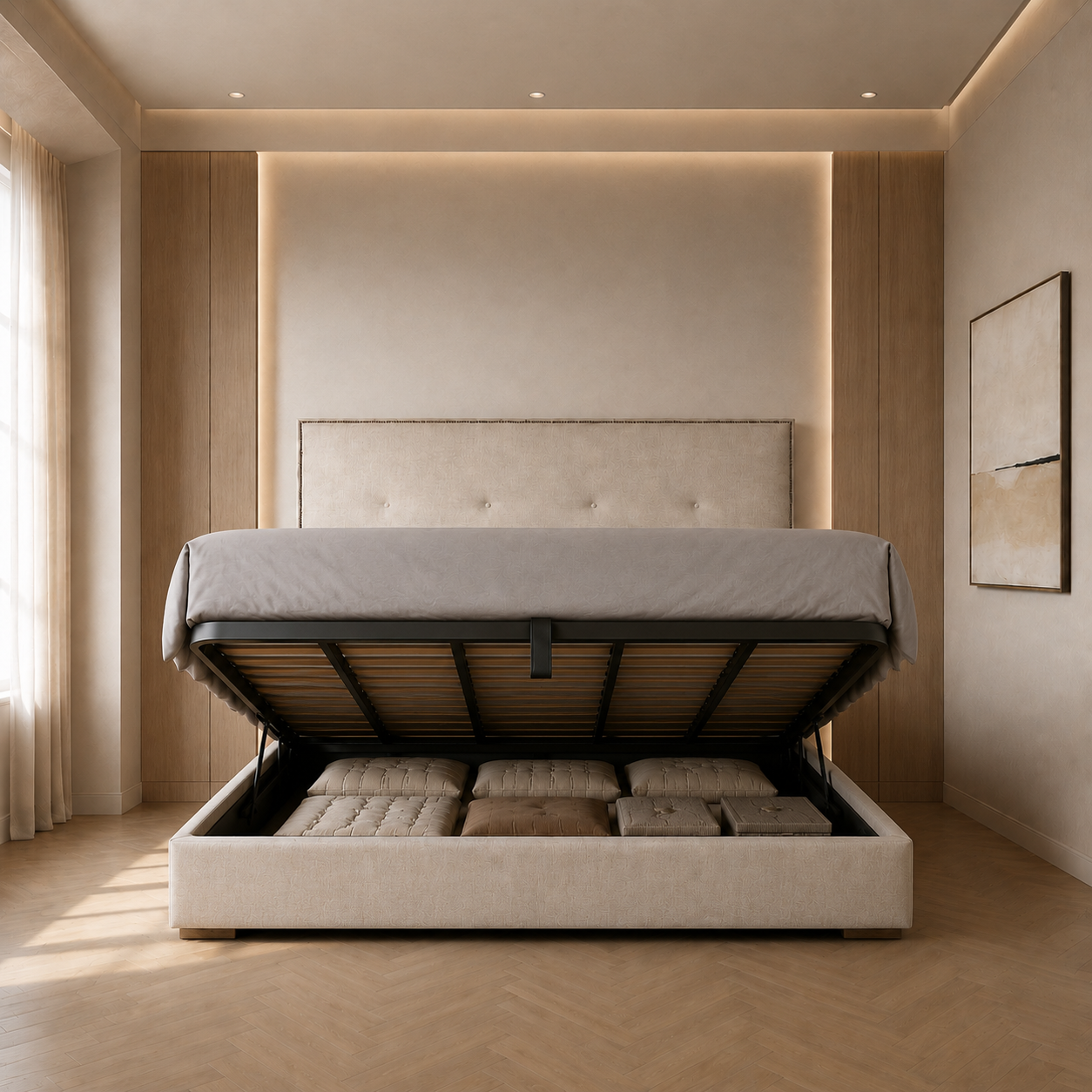 Samuel Upholstered Bed - Samuel